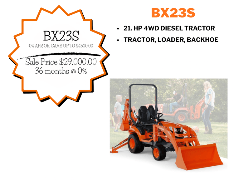 bx23s tractor